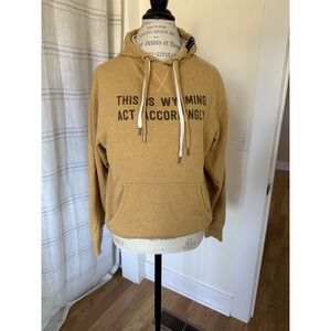independent trading company hoodie "This Is Wyoming, Act Accordingly"  Size M